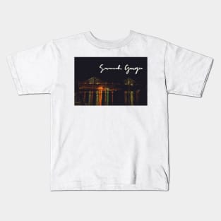 Bridge into Downtown Savannah, Georgia Kids T-Shirt